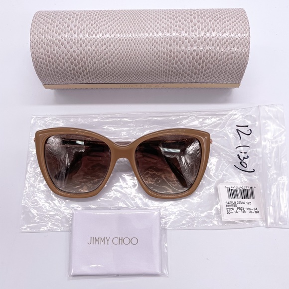 NEW JIMMY CHOO ROSE/S 22CN WOMEN’S SUNGLASSES JIMMY CHOO - Picture 12 of 12